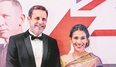 British Deputy High Commissioner Oliver Ballhatchet & Raylsi Ballhatchet