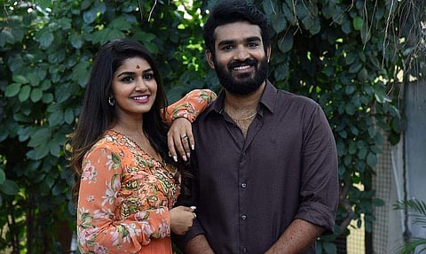 Kiran Abbavaram and Sanjana Anand