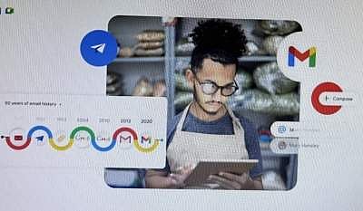 Google celebrates 50 years of email