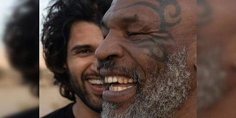 Mike Tyson joins the sets of Liger