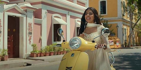 A still from 'Adbhutham' starring Shivani Rajasekhar. (Photo | YouTube screengrab)