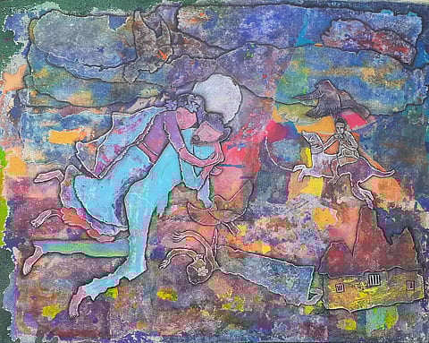 Solo exhibition by K Yuvaraj