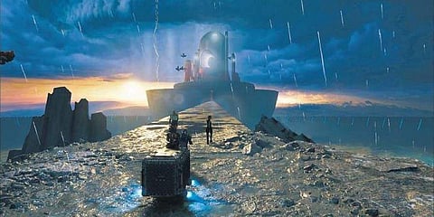 Play as a space captain rallying his team