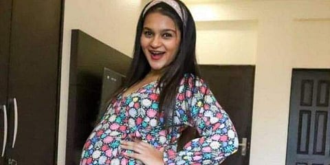 Eliza Wrap maternity dress by Misaso (Photo| Special Arrangement)