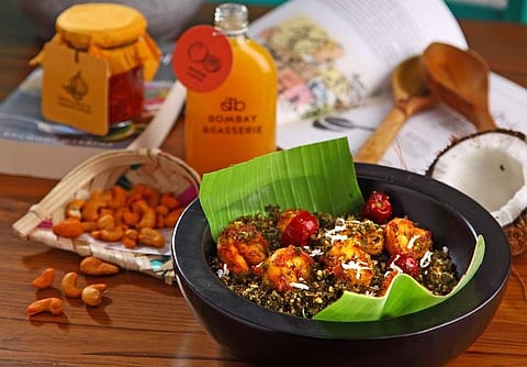Fiery Thecha Prawns at Bombay Borough