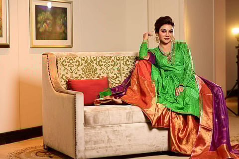 Jaya Ahsan in a Gaurang Shah creation