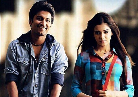 A still from the movie Eega
