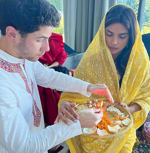 Nick Jonas and Priyanka Chopra Jonas