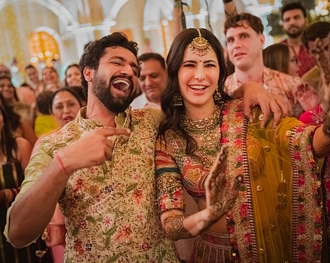 Katrina Kaif and Vicky Kaushal's mehendi ceremony