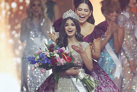 Harnaaz Sandhu made history on Monday after she was crowned Miss Universe 2021, 21 years after India last brought home the title.