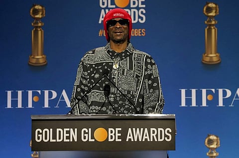 Snoop Dogg announced the nominations for the 79th annual Golden Globe Awards (Photo courtesy: AP)