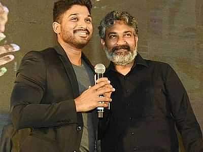 Allu Arjun and SS Rajamouli