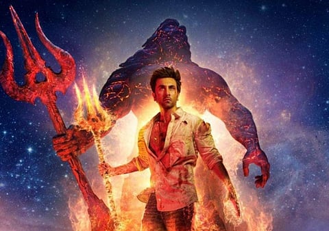 Brahmastra poster featuring Ranbir Kapoor