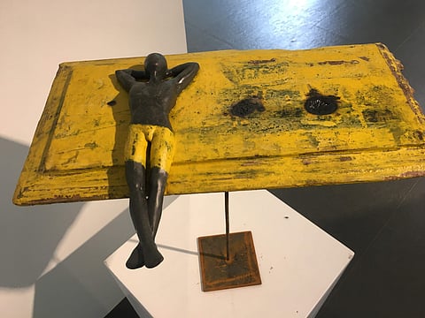 Art exhibition by E Ezhilarasan