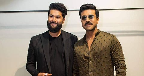 Kunal Rawal with Ram Charan