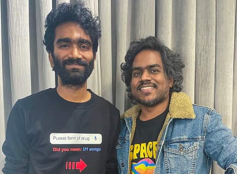 Pradeep Ranganathan with Yuvan Shankar Raja