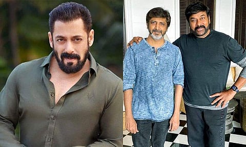 Salman Khan and Chiranjeevi
