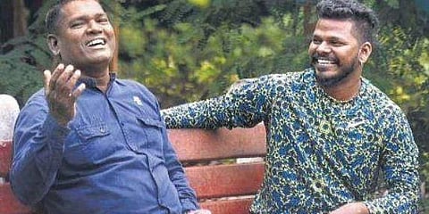 Gaana Pa Julie Kumar with Gaana Balachander