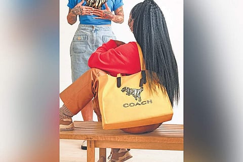 Designer brand Coach collaborates with actor Michael B Jordan, artist Blue The Great