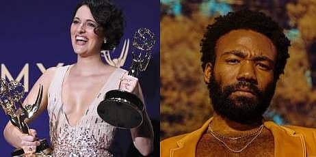 Phoebe Waller-Bridge and Donald Glover