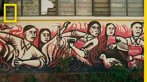 A still from Beyond The Walls