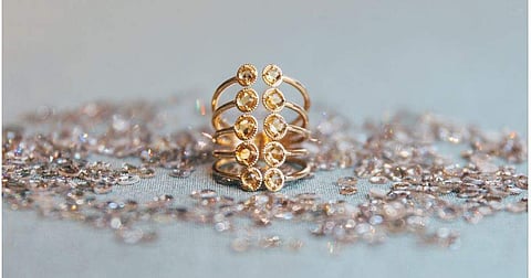 Designer Ritika Ravi’s upcoming collection, Charu, is a modern rendition of a traditional wedding ring