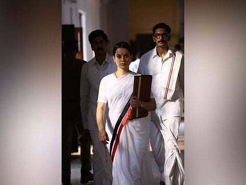 Kangana Ranaut in Thalaivi