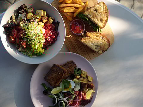 Platters at the cafe