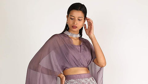 Pink Peacock Couture's SS'21 edit, Ethereal, has vibrant options for the summer bride