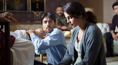 Priyanka Chopra Jonas and Adarsh Gourav in The White Tiger