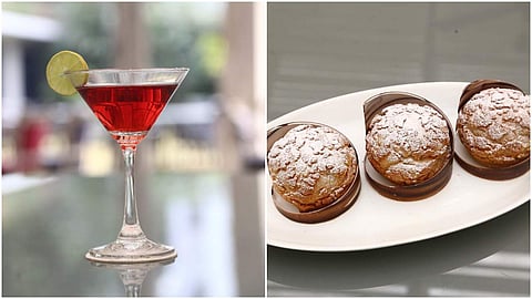 A Cosmopolitan and Choux at Kenilworth Hotel