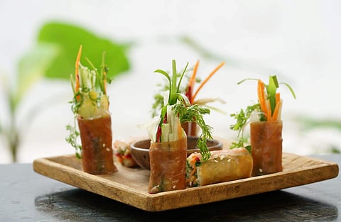 Fresh Vietnamese Spring Roll