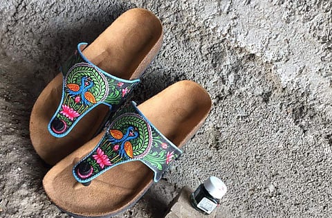 Straps with Pattachitra art