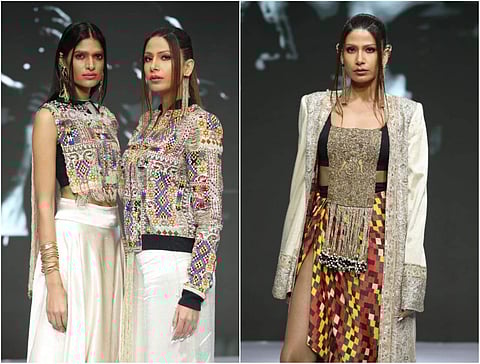 The FDCI x Lakmé Fashion Week opened last night with a collection by Anamika Khanna