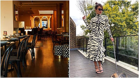 All the modernist Indian art on the walls of Priyanka Chopra's New York diner SONA