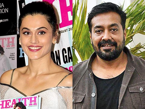 Taapsee Pannu and Anurag Kashyap