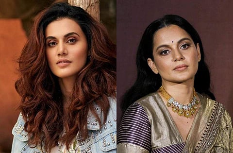 Taapsee and Kangana