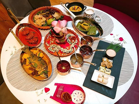 Poila Baisakh spread at teh Oberoi Grand