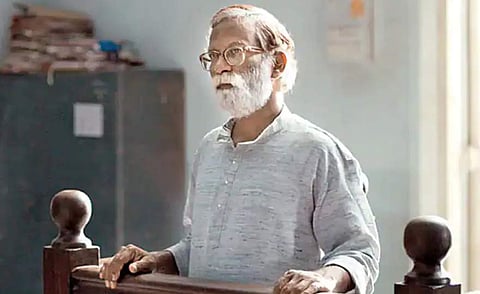 A still from Court featuring Vira Sathidar