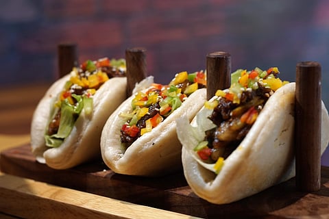 Pork Bao at The Yellow Turtle