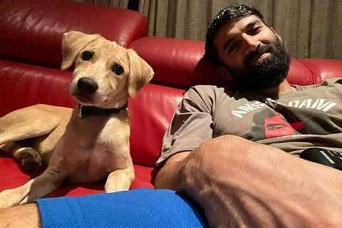 Aditya Roy Kapur took to Instagram to introduce his new ‘love’ and posted an adorable picture of the two of them
