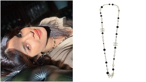 Priyanka's Chanel necklace is all kinds of chic