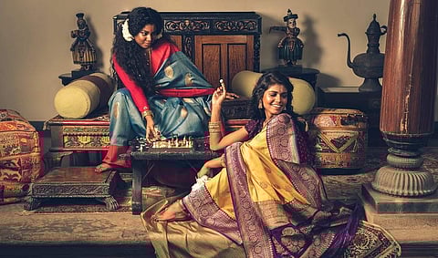 Kasturi Kundal's summer sari edit