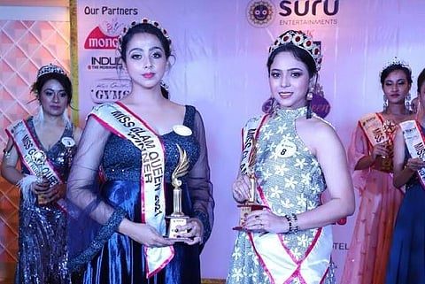 Sarmistha Basu and Shreya Das were crowned  winners of Ms and Mrs Glam Queen Kolkata 2021
