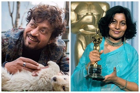 Irrfan Khan and Bhanu Athaiya were the Indian film personalities honoured in the 'In Memoriam' montage showcased at the 93rd Academy Awards ceremony. 