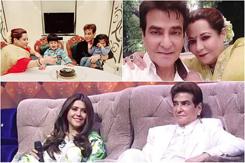 Calling Jeetendra the 'wind beneath' her wings, Ekta wrote about how she has learnt so much from her dad.