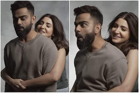 Anushka Sharma posted a fun video on social media that saw her lifting her husband, cricketer Virat Kohli.