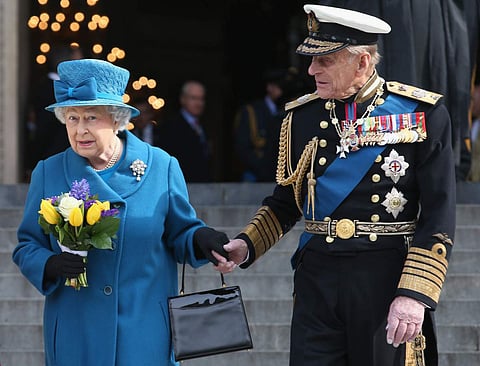 Queen Elizabeth II with Prince Philip