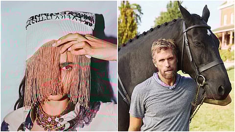 Left: A project by Rid Burman; Right: Celebrity photographer Richard Phibbs