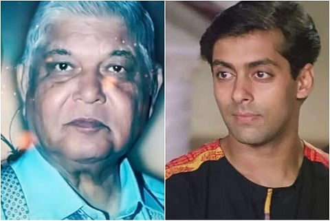 Bollywood superstar Salman Khan took to social media on Saturday to mourn the demise of veteran composer Laxman of the popular Raam Laxman duo